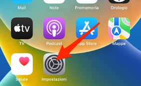 Entra in Impostazioni