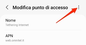 Salvataggio modifiche primo passaggio